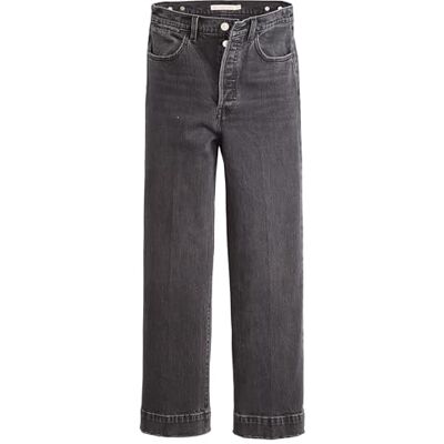Levi's Dam Ribcage rak ankel skräddarsydda jeans jeans, Rensning av ämne, 24W x 29L Levi's Dam Ribcage rak ankel skräddarsydda jeans jeans, Rensning av ämne, 24W x 29L