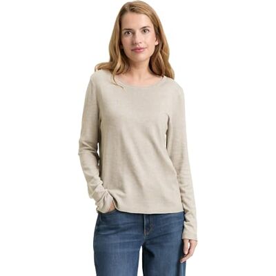 TOM TAILOR damtröja, 39069 – Dark Clouds Grey Melange, 3XL TOM TAILOR damtröja, 39069 – Dark Clouds Grey Melange, 3XL