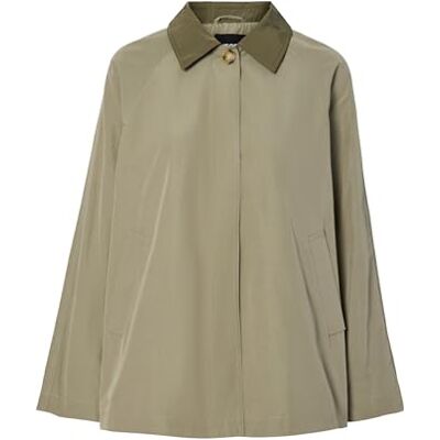 PIECES Pcvilma Ls A-Sape trenchcoat Noos Bc, Overland Trek, XS PIECES Pcvilma Ls A-Sape trenchcoat Noos Bc, Overland Trek, XS