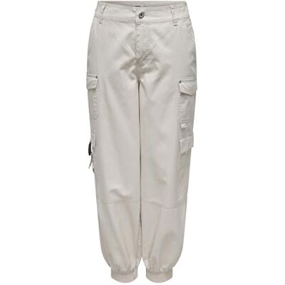 ONLY Onlstine Cargo byxa OTW, Moonbeam, XS ONLY Onlstine Cargo byxa OTW, Moonbeam, XS