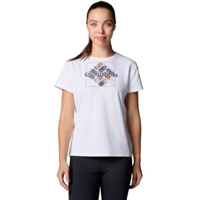 Columbia kortärmad t-shirt med grafik för kvinnor, Sun Trek Columbia kortärmad t-shirt med grafik för kvinnor, Sun Trek