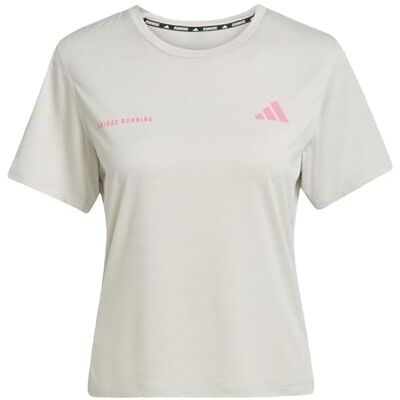 adidas Kvinnor Own the Run Melange T-Shirt, Orbit Grey Mel, XXL adidas Kvinnor Own the Run Melange T-Shirt, Orbit Grey Mel, XXL