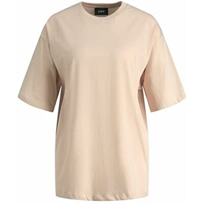 JJXX JACK & JONES Damer Jxandrea Ss Loose Every Tee Noos T-shirt, Moonbeam, XS JJXX JACK & JONES Damer Jxandrea Ss Loose Every Tee Noos T-shirt, Moonbeam, XS