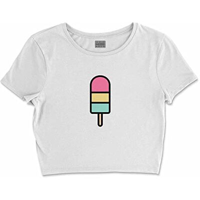 Bona Basics , Digital tryckt basic t-shirt för damer,% 100 bomull, vit, ledig, damtoppar, storlek: S, Vit, S Kort Bona Basics , Digital tryckt basic t-shirt för damer,% 100 bomull, vit, ledig, damtoppar, storlek: S, Vit, S Kort
