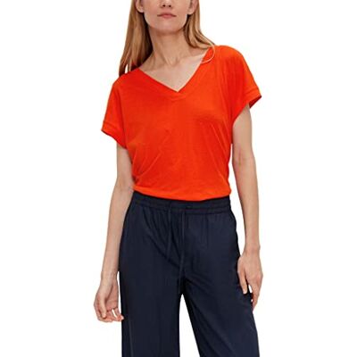 s.Oliver Kortärmad t-shirt, Orange, 32 SE s.Oliver Kortärmad t-shirt, Orange, 32 SE