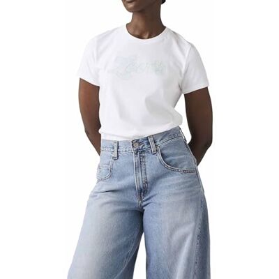 Levi's The Perfect Tee T-Shirt, Rhinestone Sporty Le, S Dam Levi's The Perfect Tee T-Shirt, Rhinestone Sporty Le, S Dam