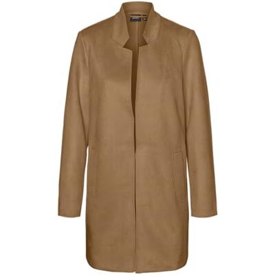 VERO MODA dam Vmjosefreja Fauxsuede jacka Boo jacka, Tigers Eye, S VERO MODA dam Vmjosefreja Fauxsuede jacka Boo jacka, Tigers Eye, S