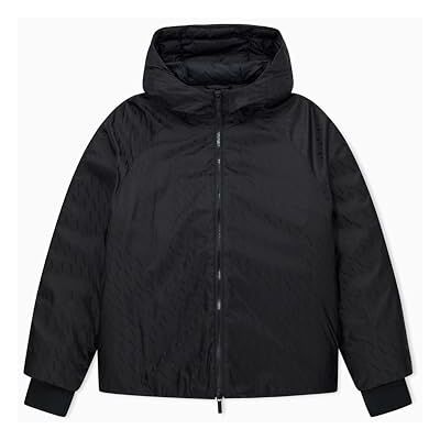Giorgio Armani Damfodral med knytband på ton logo Texture Blouson Jacket, svart, XS, svart, XS Giorgio Armani Damfodral med knytband på ton logo Texture Blouson Jacket, svart, XS, svart, XS