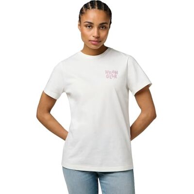Wrangler T-shirt med skylt för kvinnor Wrangler T-shirt med skylt för kvinnor