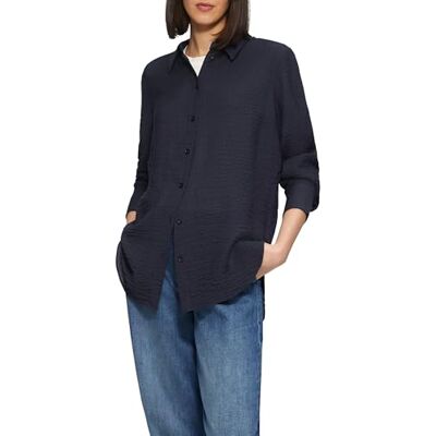 s.Oliver skjortblus med förlängd rygg, 5959, 36 s.Oliver skjortblus med förlängd rygg, 5959, 36