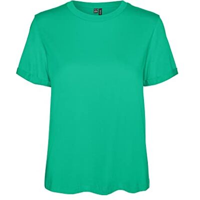 VERO MODA CURVE Dam VMPAULA S/S Curve T-shirt, Holly Green, S-42/44, Järneksgrön, 42/44 VERO MODA CURVE Dam VMPAULA S/S Curve T-shirt, Holly Green, S-42/44, Järneksgrön, 42/44