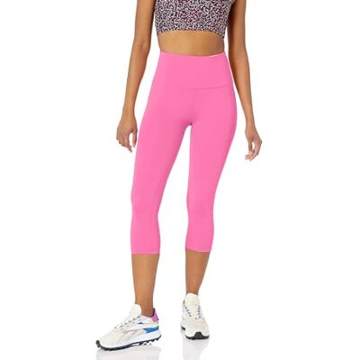 Amazon Essentials Kvinnors Active Sculpt Hög Midja Capri Leggings - Leggings Amazon Essentials Kvinnors Active Sculpt Hög Midja Capri Leggings - Leggings