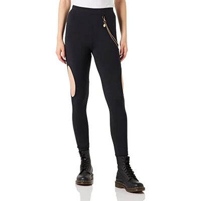 Gianni Kavanagh Kvinnor svarta royals leggings, svart, M Gianni Kavanagh Kvinnor svarta royals leggings, svart, M