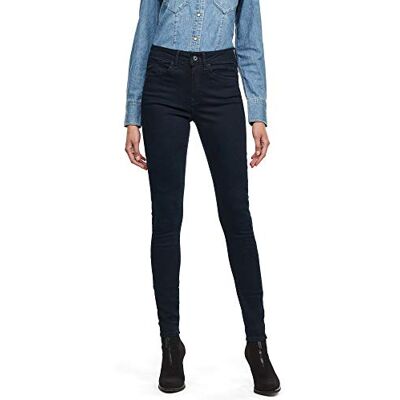 G-STAR RAW Lhana High Super Skinny Jeans, Blå (Worn in Gravity D15179-b481-b186), 25W / 30L G-STAR RAW Lhana High Super Skinny Jeans, Blå (Worn in Gravity D15179-b481-b186), 25W / 30L