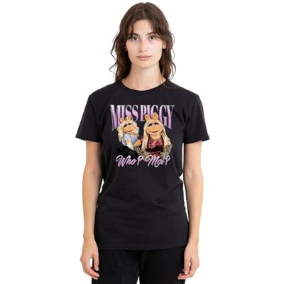 Muppets The Miss Piggy Bootleg dam t-shirt, svart, XX-Large, Svart, XXL Muppets The Miss Piggy Bootleg dam t-shirt, svart, XX-Large, Svart, XXL