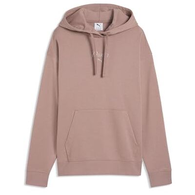 PUMA ESS script komfort huvtröja TR sandsten PUMA ESS script komfort huvtröja TR sandsten