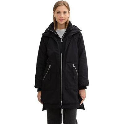 TOM TAILOR Denim dam 1043676 jacka, 14482 – djup svart, XXL TOM TAILOR Denim dam 1043676 jacka, 14482 – djup svart, XXL