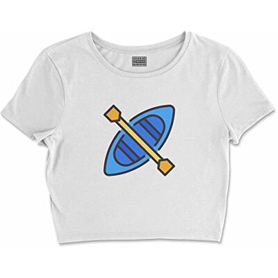 Bona Basics , Digitalt tryck, bas-t-shirt för kvinnor, 100% bomull, vit, avslappnad, damtoppar, storlek: L, Vitt och blått Bona Basics , Digitalt tryck, bas-t-shirt för kvinnor, 100% bomull, vit, avslappnad, damtoppar, storlek: L, Vitt och blått
