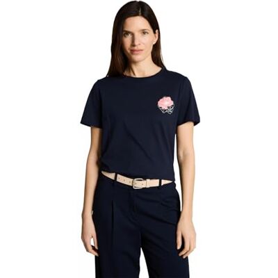 TOM TAILOR 1050414 T-shirt, 11019-Lunar Eclipse, XXL för kvinnor TOM TAILOR 1050414 T-shirt, 11019-Lunar Eclipse, XXL för kvinnor