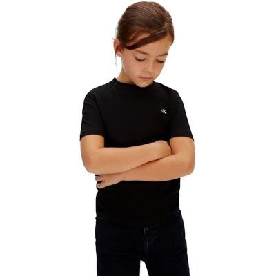 Calvin unisex barn Mono Mini Badge Reg T-shirt Lv1cksja30 S/S T-shirt Calvin unisex barn Mono Mini Badge Reg T-shirt Lv1cksja30 S/S T-shirt