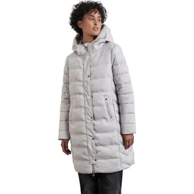 Street One fodrad quiltad kappa för kvinnor, Metallic Grey, 44 Street One fodrad quiltad kappa för kvinnor, Metallic Grey, 44