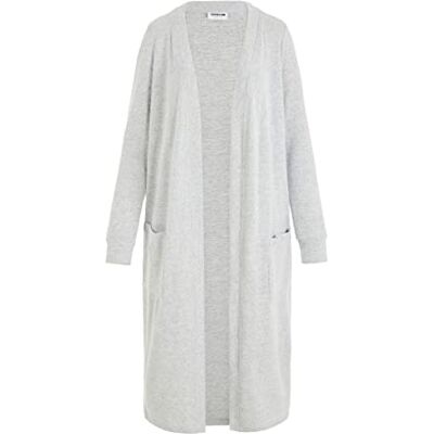 NOISY MAY dam Nmcity L/S lång cardigan noos, Ljusgrå mix, M NOISY MAY dam Nmcity L/S lång cardigan noos, Ljusgrå mix, M