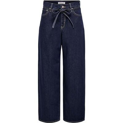 ONLY Onlgianna Mw Raight DNM Dot630, Mörkblå denim, 27W / 30L ONLY Onlgianna Mw Raight DNM Dot630, Mörkblå denim, 27W / 30L