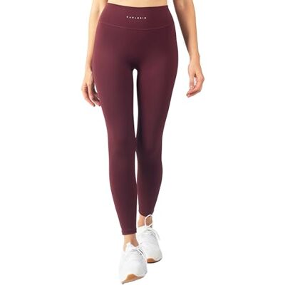 Carlheim Women's Serenita Active Collection Leggings, Burgundy, Medium Carlheim Women's Serenita Active Collection Leggings, Burgundy, Medium