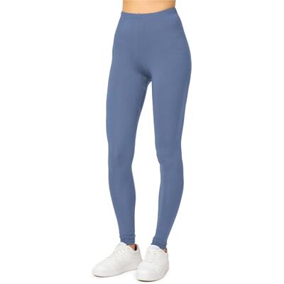 Merry Style Dam Långa Leggings MS10-143 (Jeans, XS) Merry Style Dam Långa Leggings MS10-143 (Jeans, XS)