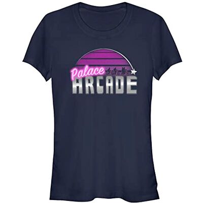 Stranger Things Dam retro arkad kortärmad t-shirt, marinblå, M, marinblå, M Stranger Things Dam retro arkad kortärmad t-shirt, marinblå, M, marinblå, M