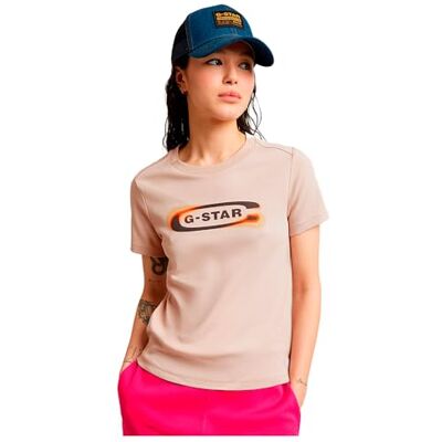 G-STAR RAW Old Skool-logotyp, Beige (Mushroom D25031-c812-g689), XXS G-STAR RAW Old Skool-logotyp, Beige (Mushroom D25031-c812-g689), XXS