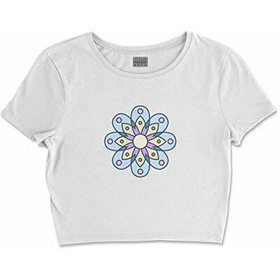 Bona Basics , Digital tryckt basic t-shirt för damer,% 100 bomull, vit, ledig, damtoppar, storlek: S, Vit, S Kort Bona Basics , Digital tryckt basic t-shirt för damer,% 100 bomull, vit, ledig, damtoppar, storlek: S, Vit, S Kort