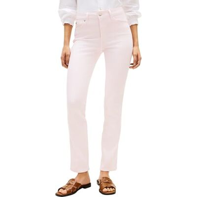 Tommy Hilfiger kvinnors DNM Clr Slim Rw WW0WW48579, rosa, 33W/30L Tommy Hilfiger kvinnors DNM Clr Slim Rw WW0WW48579, rosa, 33W/30L