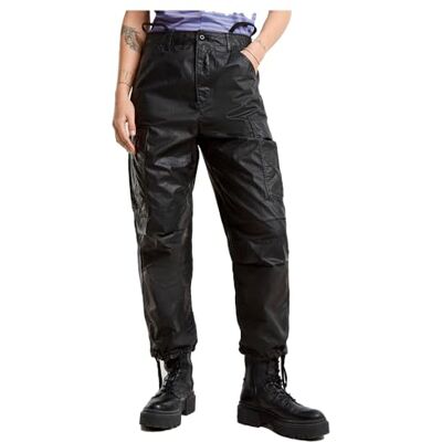 G-STAR RAW Cargo Cropped Drawcord byxa, Svart (Dk Black Cobler D25251-c973-b787), 26W G-STAR RAW Cargo Cropped Drawcord byxa, Svart (Dk Black Cobler D25251-c973-b787), 26W