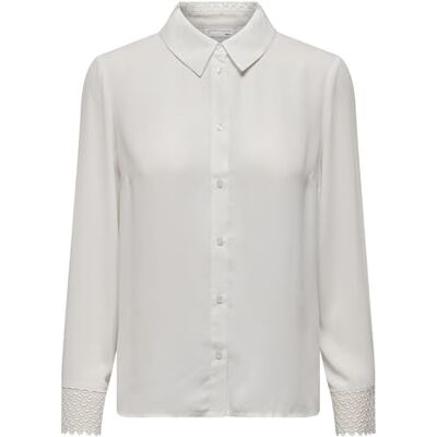 ONLY OPMTRINE LS LACE skjorta WVN, Molndansare, M ONLY OPMTRINE LS LACE skjorta WVN, Molndansare, M