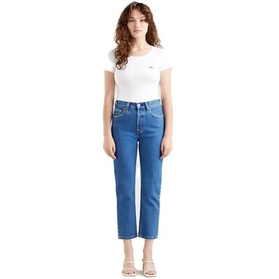 Levi's dam 501® Crop Cropped Fit Jeans , Jazz Pop, 29W / 30L Levi's dam 501® Crop Cropped Fit Jeans , Jazz Pop, 29W / 30L
