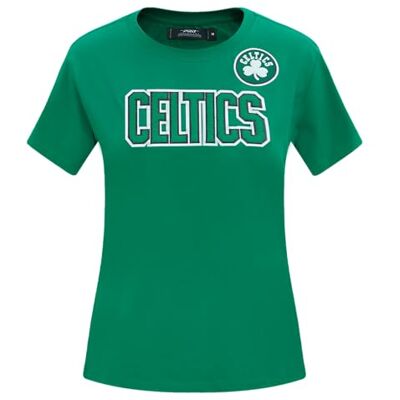Pro Standard NBA dam NBA klassisk chenille bomull kortärmad smal t-shirt Pro Standard NBA dam NBA klassisk chenille bomull kortärmad smal t-shirt