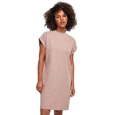Build Your Brand Damer Turtle Extended Shoulder Klänning Kvinnor, Duskrose, XL Build Your Brand Damer Turtle Extended Shoulder Klänning Kvinnor, Duskrose, XL