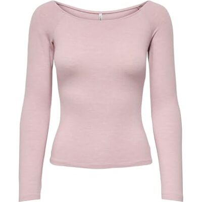 ONLY Female Top ONLGLAMOUR Top, Violett is, XL ONLY Female Top ONLGLAMOUR Top, Violett is, XL