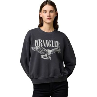 Wrangler dam Oversized Sweat Tröja Wrangler dam Oversized Sweat Tröja