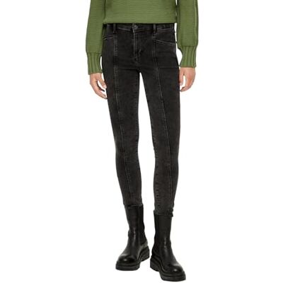 s.Oliver Sales GmbH & Co. KG/ Damjeans, byxor, Izabelll skinny jeansbyxor, Izabelll Skinny, svart, 40W x 32L s.Oliver Sales GmbH & Co. KG/ Damjeans, byxor, Izabelll skinny jeansbyxor, Izabelll Skinny, svart, 40W x 32L