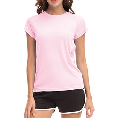 MEETWEE Dam surfskjorta Rash Guard UV-skjortor simning Tankini UPF 50+ kortärmad badskjorta badmode skjorta, lila, S MEETWEE Dam surfskjorta Rash Guard UV-skjortor simning Tankini UPF 50+ kortärmad badskjorta badmode skjorta, lila, S
