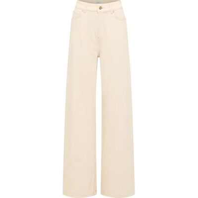 MUSTANG Damstil Luise Wide Jeans, Beige 2014-111, 30W / 32L MUSTANG Damstil Luise Wide Jeans, Beige 2014-111, 30W / 32L