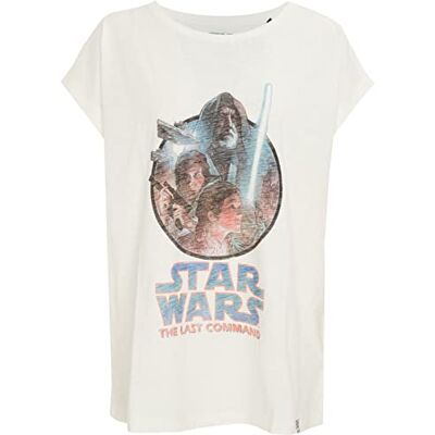 Recovered Kvinnors Star Wars The Last Command Ecru Womens boyfriend by M T-shirt, M, ecru, M Recovered Kvinnors Star Wars The Last Command Ecru Womens boyfriend by M T-shirt, M, ecru, M