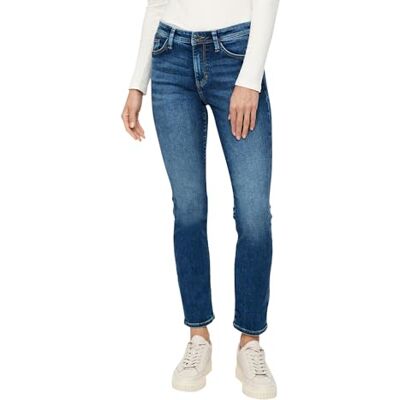s.Oliver Sales GmbH & Co. KG/ Damjeans, byxor, Betsy Slim Fit jeansbyxor, Betsy Slim Fit, blå, 34W x 32L s.Oliver Sales GmbH & Co. KG/ Damjeans, byxor, Betsy Slim Fit jeansbyxor, Betsy Slim Fit, blå, 34W x 32L