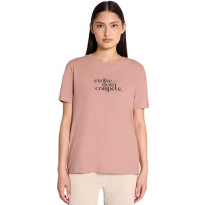 Street One Studio dam basic t-shirt med tryck, Dammig rosa, 34 Street One Studio dam basic t-shirt med tryck, Dammig rosa, 34