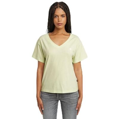 G-STAR Dam Open V Relaxed T Wmn T-shirt, Grön (Bright Pistache D26067-d601-c450), XL G-STAR Dam Open V Relaxed T Wmn T-shirt, Grön (Bright Pistache D26067-d601-c450), XL