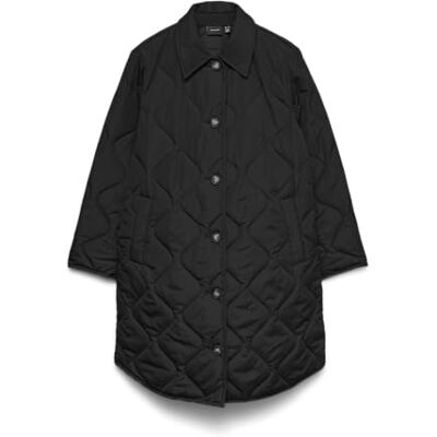VERO MODA Vmmillie Coat Noos, svart, L VERO MODA Vmmillie Coat Noos, svart, L