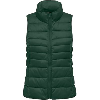 ONLY Onlnewclaire Quilted Waistcoat OTW Noos kappa, Sycamore/detalj: pipping ton i ton, S ONLY Onlnewclaire Quilted Waistcoat OTW Noos kappa, Sycamore/detalj: pipping ton i ton, S
