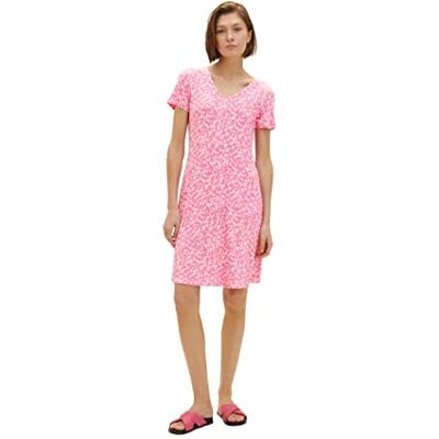 TOM TAILOR Damer klänning 1035234, 31745 Pink Geo Design, 38 TOM TAILOR Damer klänning 1035234, 31745 Pink Geo Design, 38